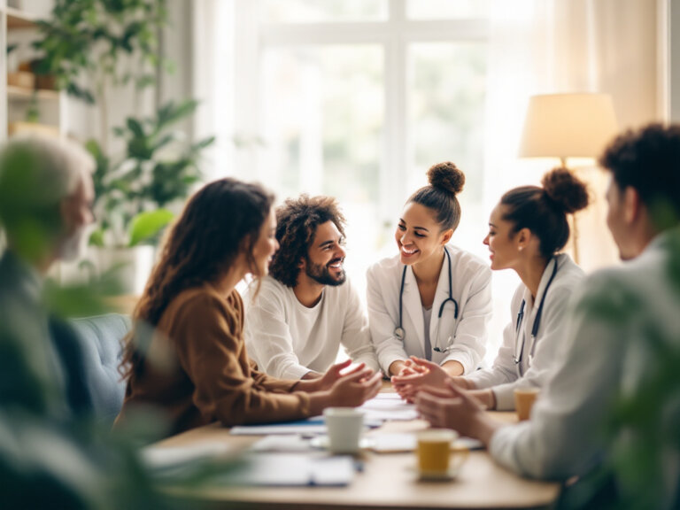 therapy and psychiatric support combined program