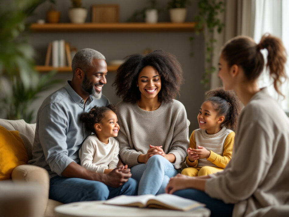 therapy for families managing stress and conflict