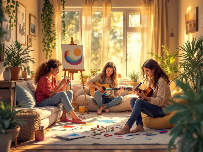 art and music therapy for teens