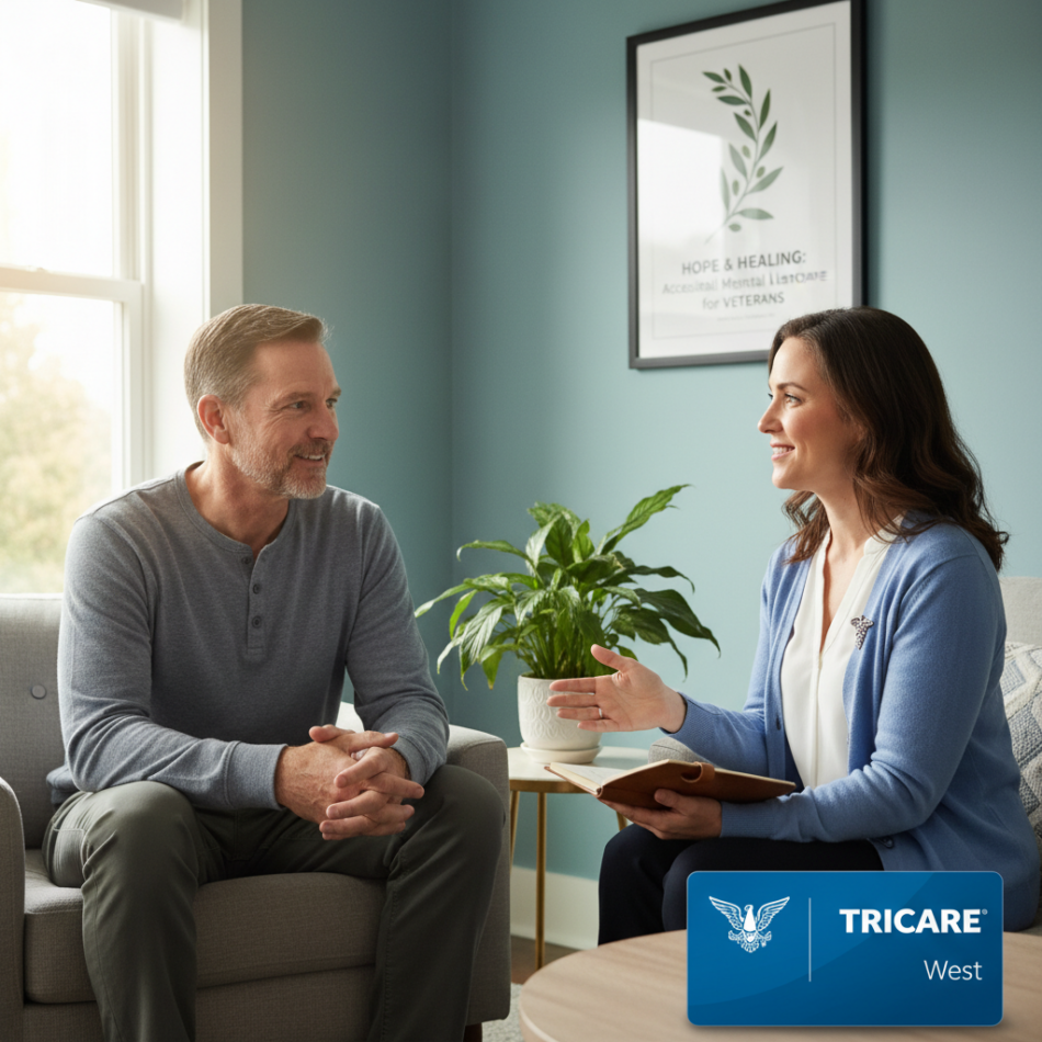 mental health treatment that accepts tricare west