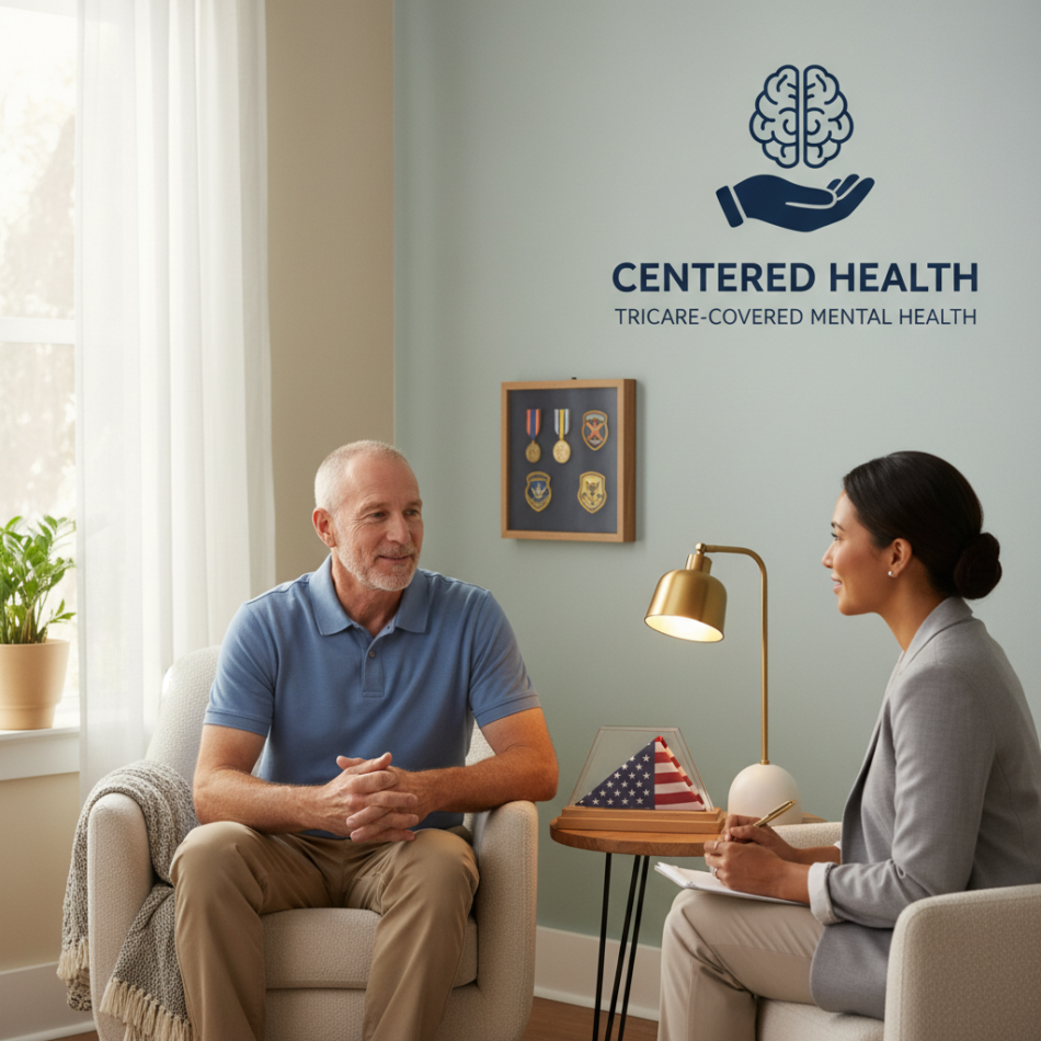 mental health therapy covered by tricare