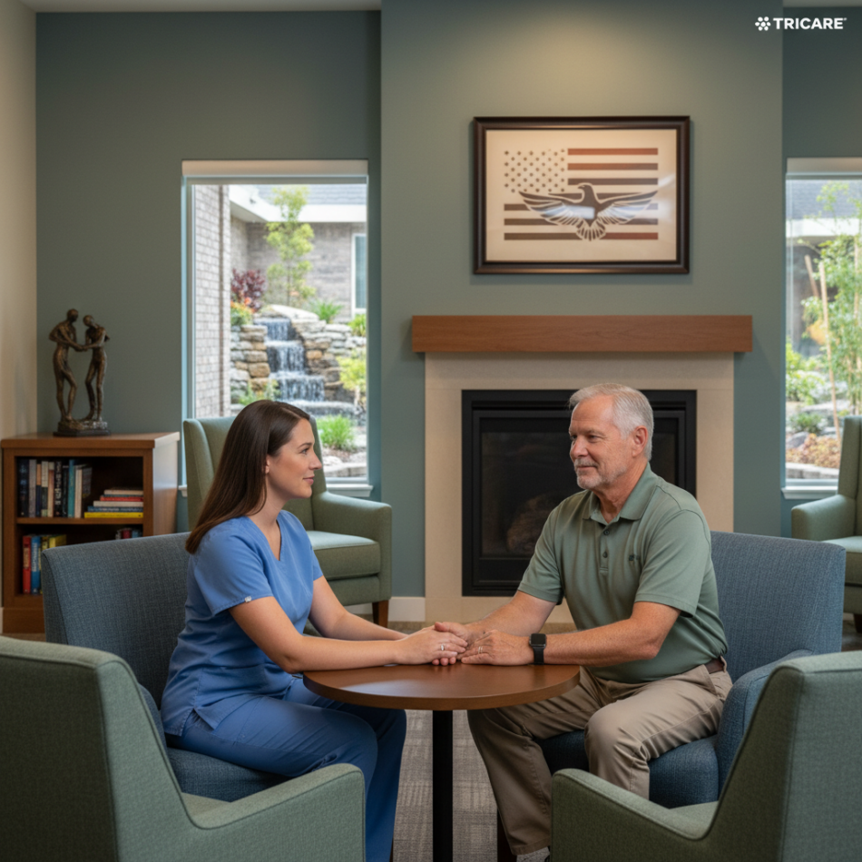 tricare dual diagnosis rehab center