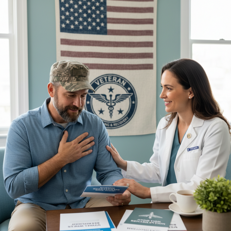 veteran addiction and mental health rehab tricare