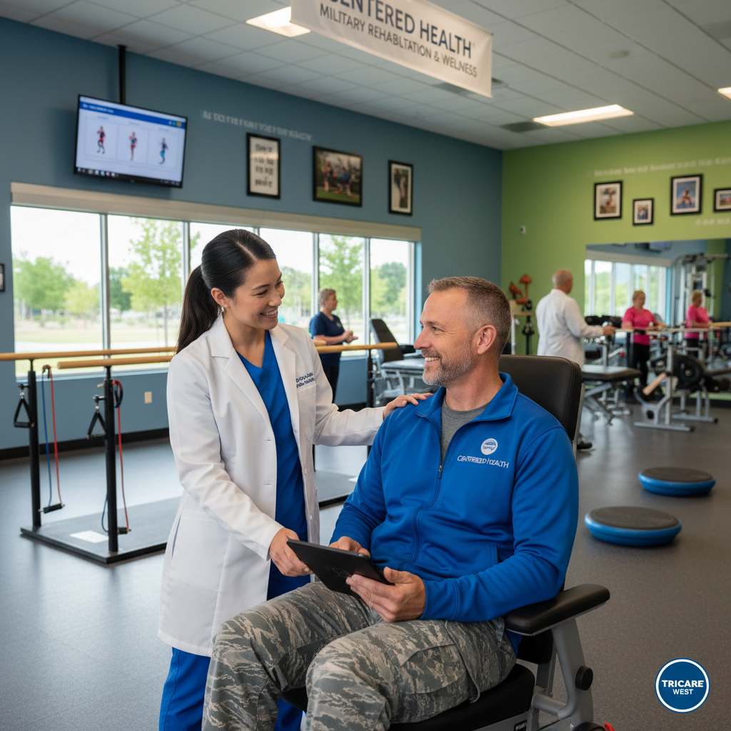 military rehab that accepts tricare west